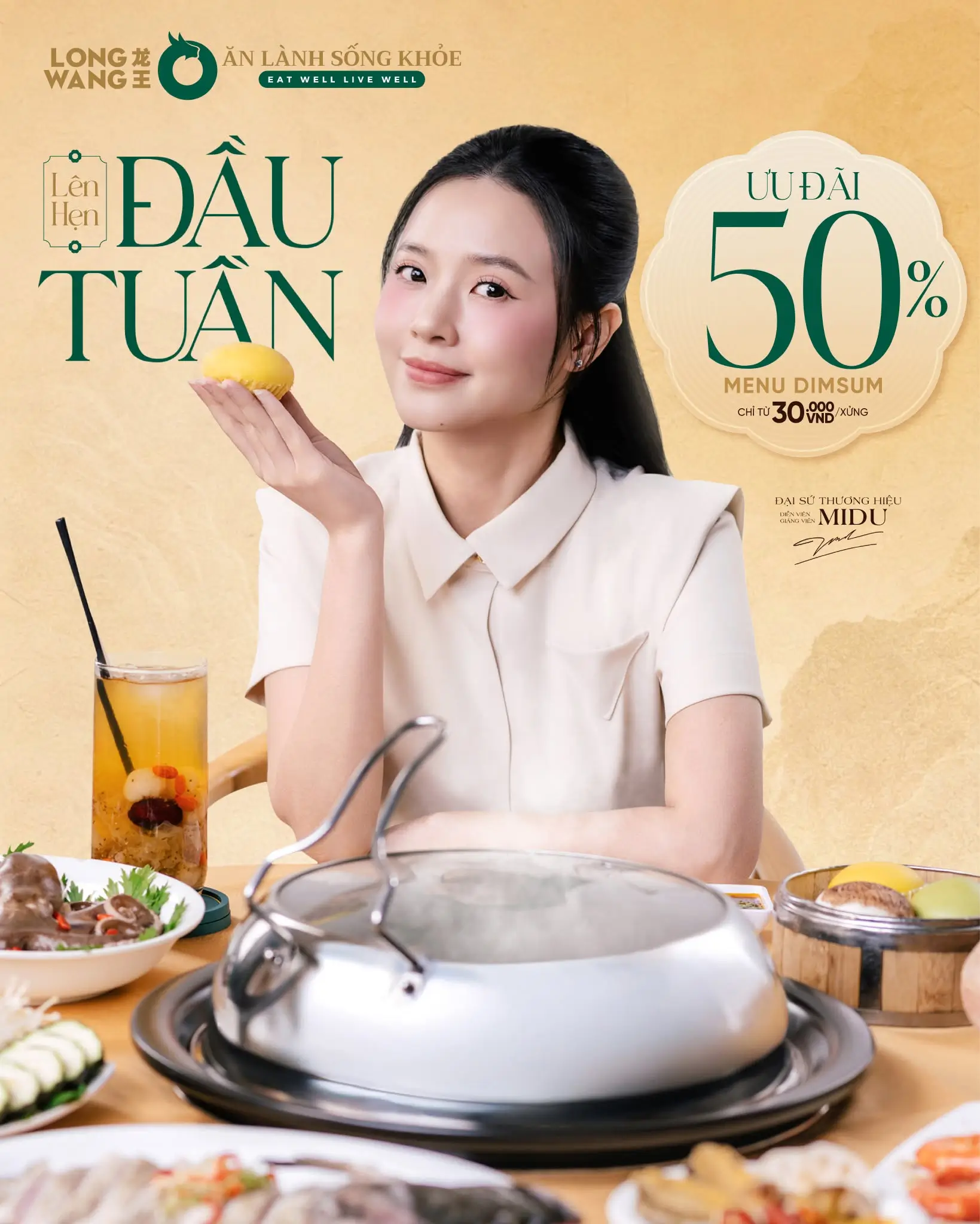 50% Off The Dim Sum Menu